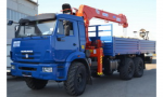 Бортовой автомобиль КАМАЗ-43118 (6х6) с КМУ Kanglim KS1256G-2